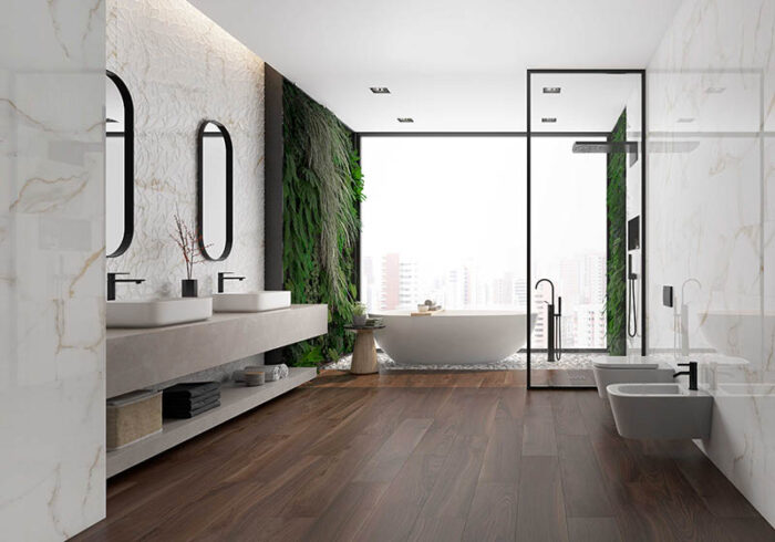 STATUARIO GOLD BRILLO 30X90 - Imagen 2
