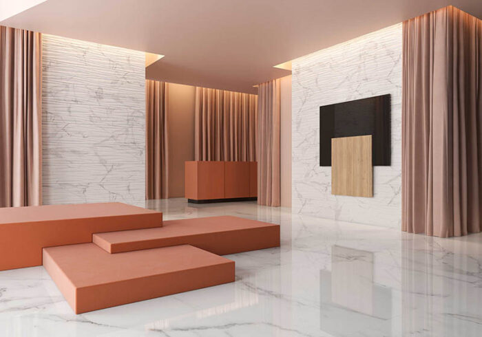 STATUARIO SILVER R WAVE BRILLO 30X90 - Imagen 1