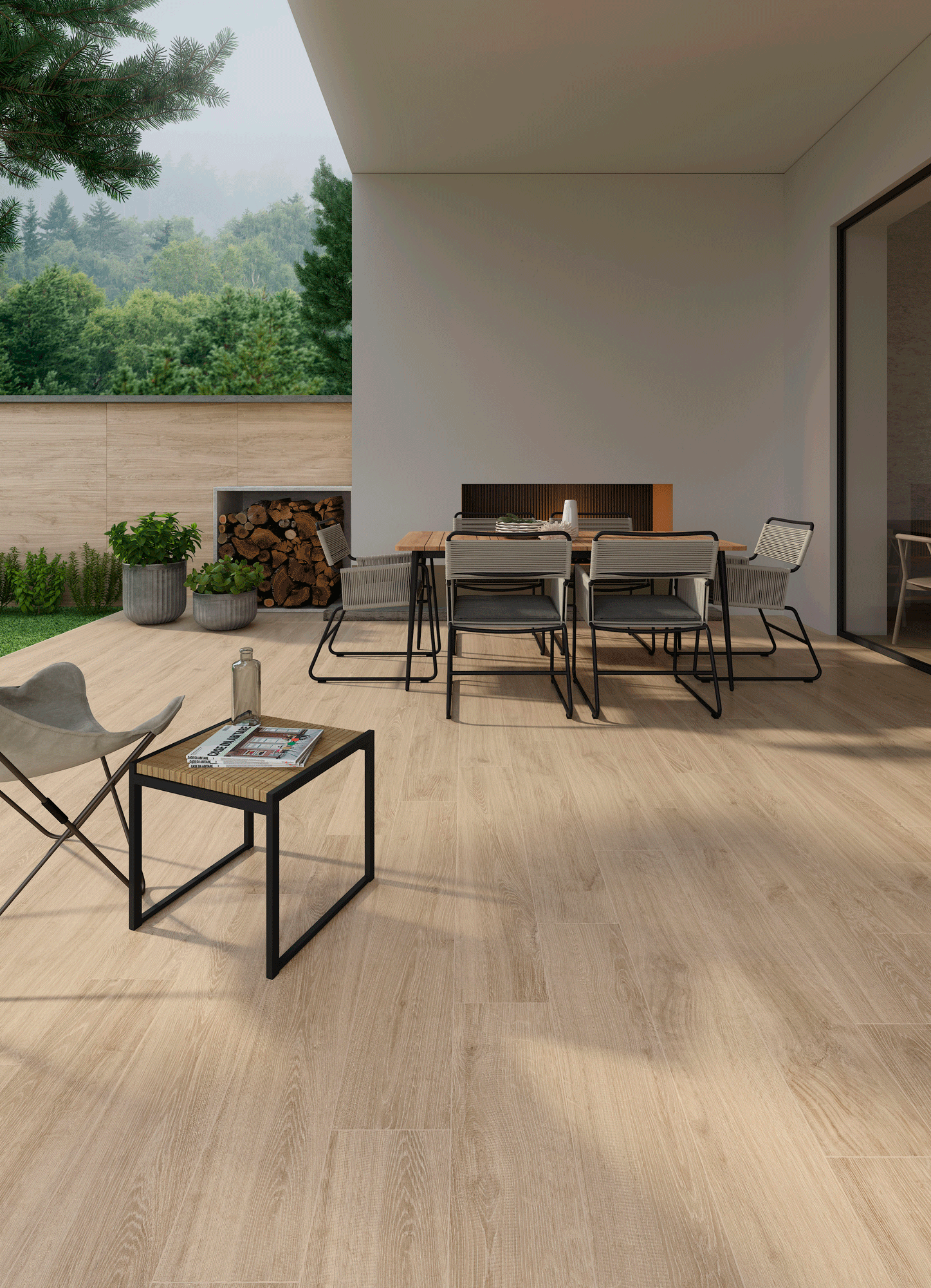 WINDWOO NOGAL 20X120 AMBIENTE WINDWOO NOGAL 20X120 - Imagen 1