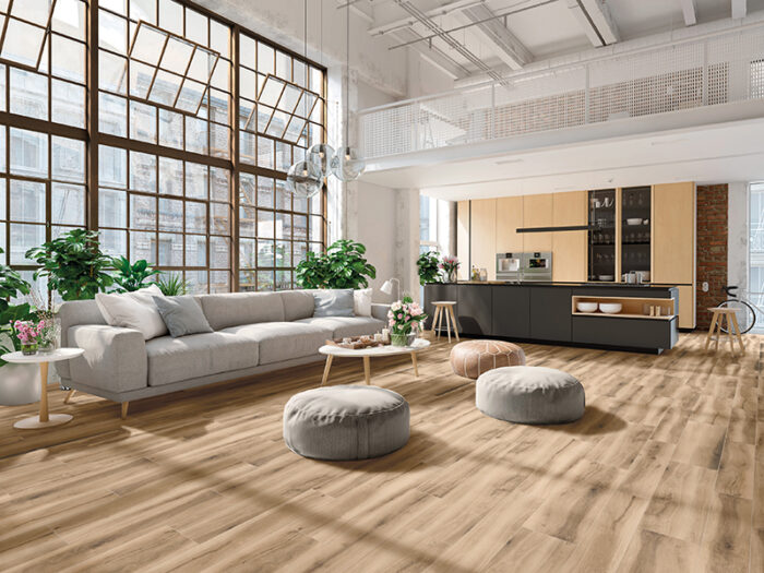 HOLLYWOOD ALMOND RETT 30X120 - Imagen 1
