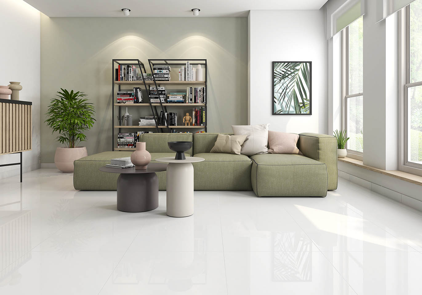 PRISBRICWH ESS BR ICE WHITE 60X120 - Imagen 1