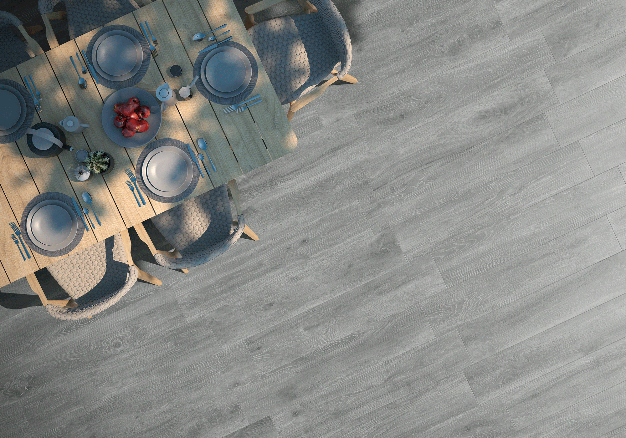 TRUNK-GREY-ambiente PRIS TRUNK GREY 23X120 - Imagen 1