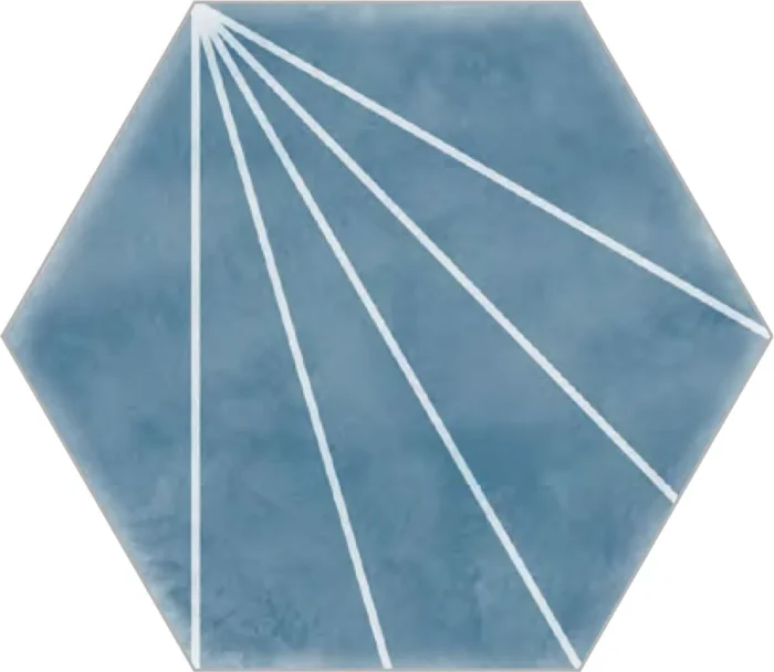 SCANDINAVIAN DECOR CYAN 15X17.3 - Imagen 2