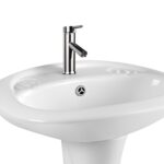 4002 PEDESTAL BASIN WHITE