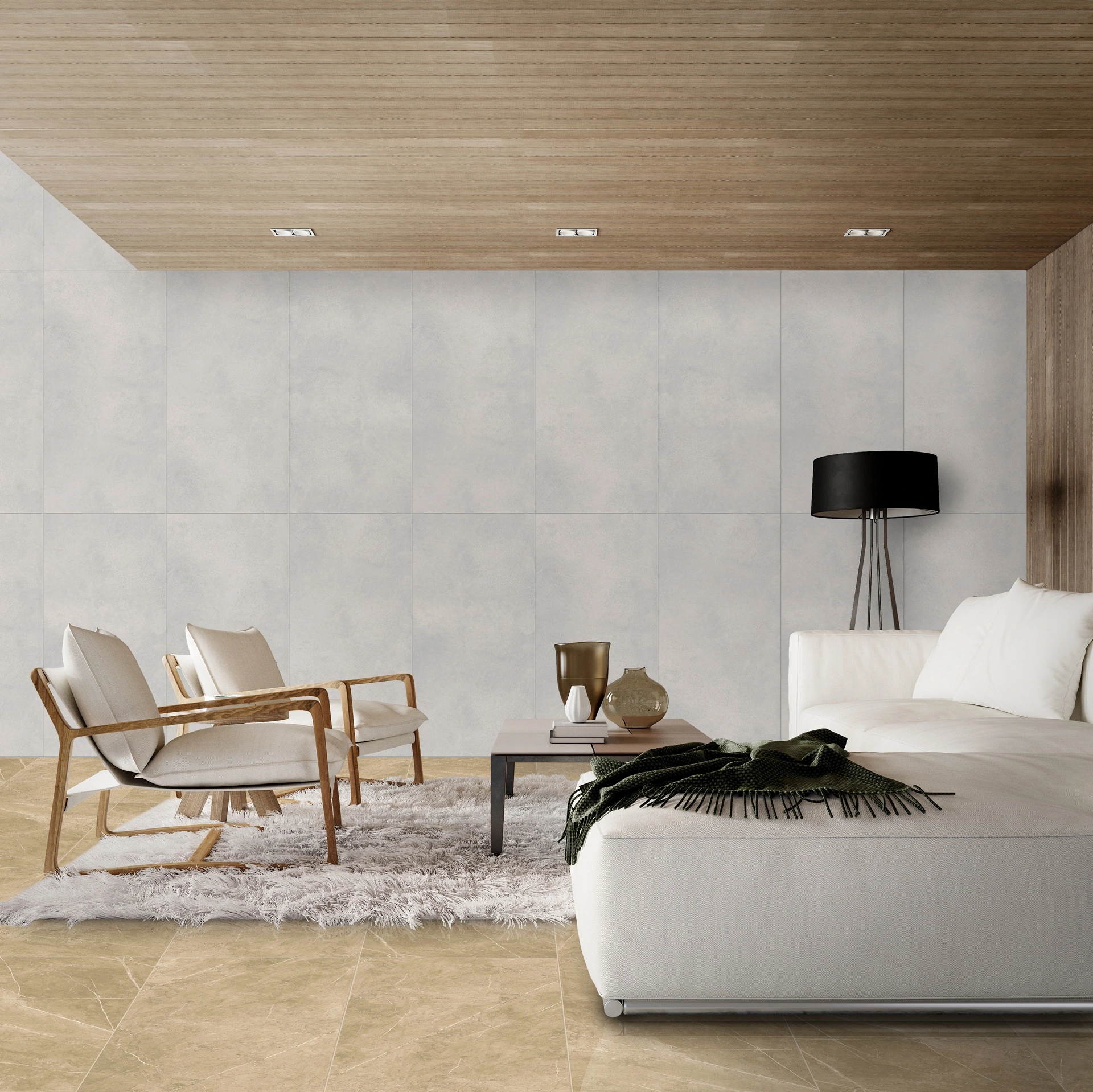 montaje_cemento_gris_claro_60x120_2-_1_ CEMENTO GRIS CLARO MATE RECT 60X120 (CJX2.16) - Imagen 1