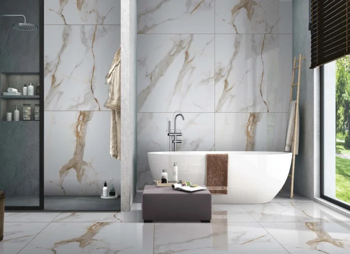 STATUARIO PARADISE GOLDEN PULIDO 120X120 (CJX2.88) - Imagen 1