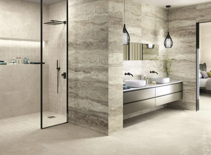TRAVERTINO BRESCIA POL RECT 60X120 - Imagen 3