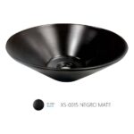 XS-0015 ART BASIN NEGRO MATE (LAVAMANOS AZZURRA)